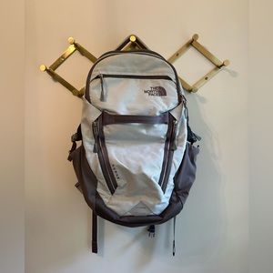 The North Face women’s surge backpack gray